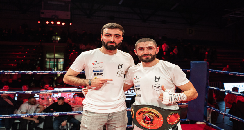 Edgar Khanoyan training athletes using science-based conditioning methods.